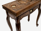 Octagon chess table detail 9