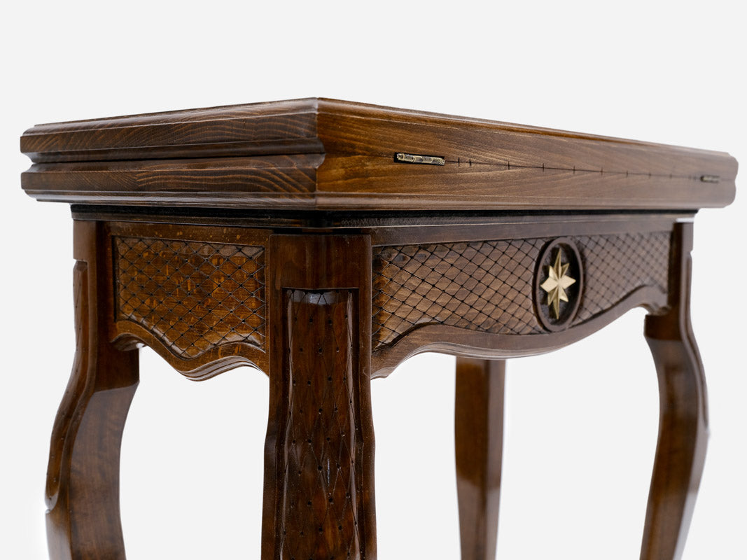 Octagon chess table detail 7