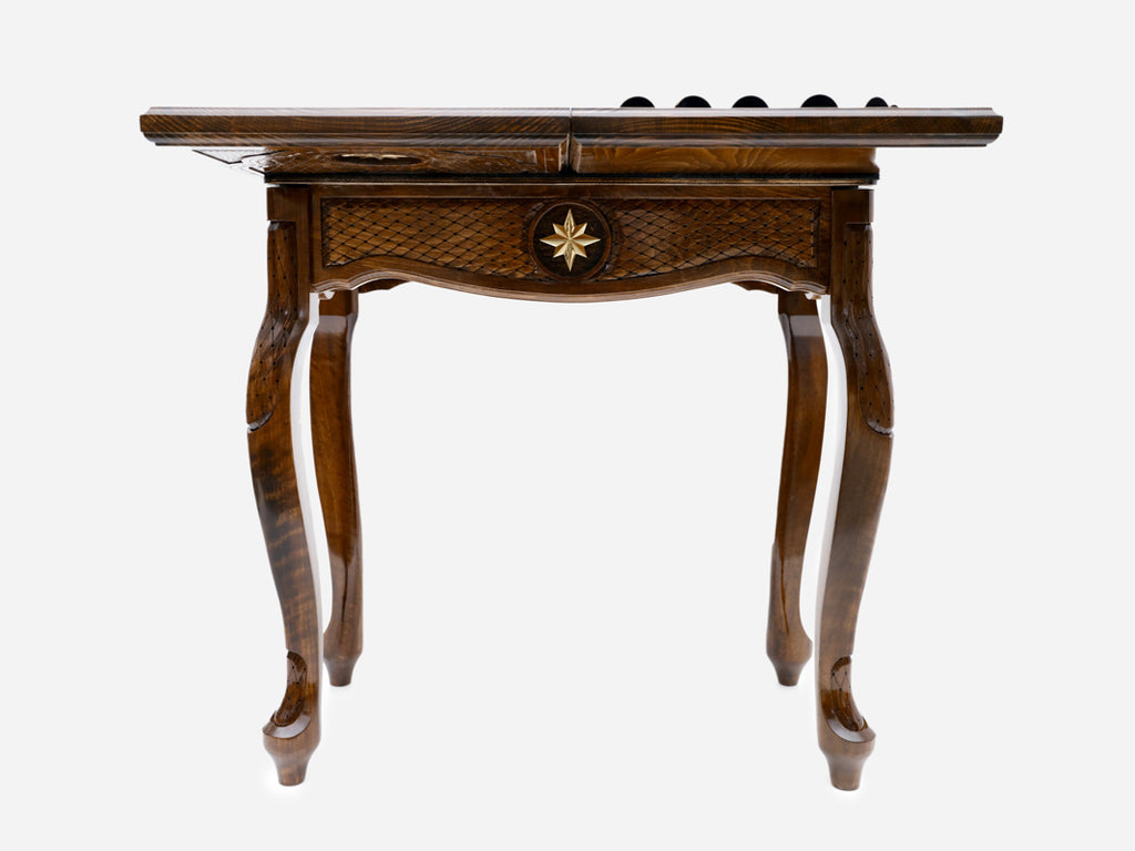 Octagon chess table detail 6