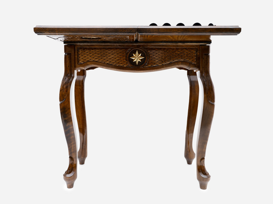 Octagon chess table detail 6