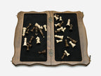 Ornamental Rosette chess set detail 9