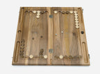 Detail of the silver inlay and carving