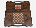 The carry handle and upper carving