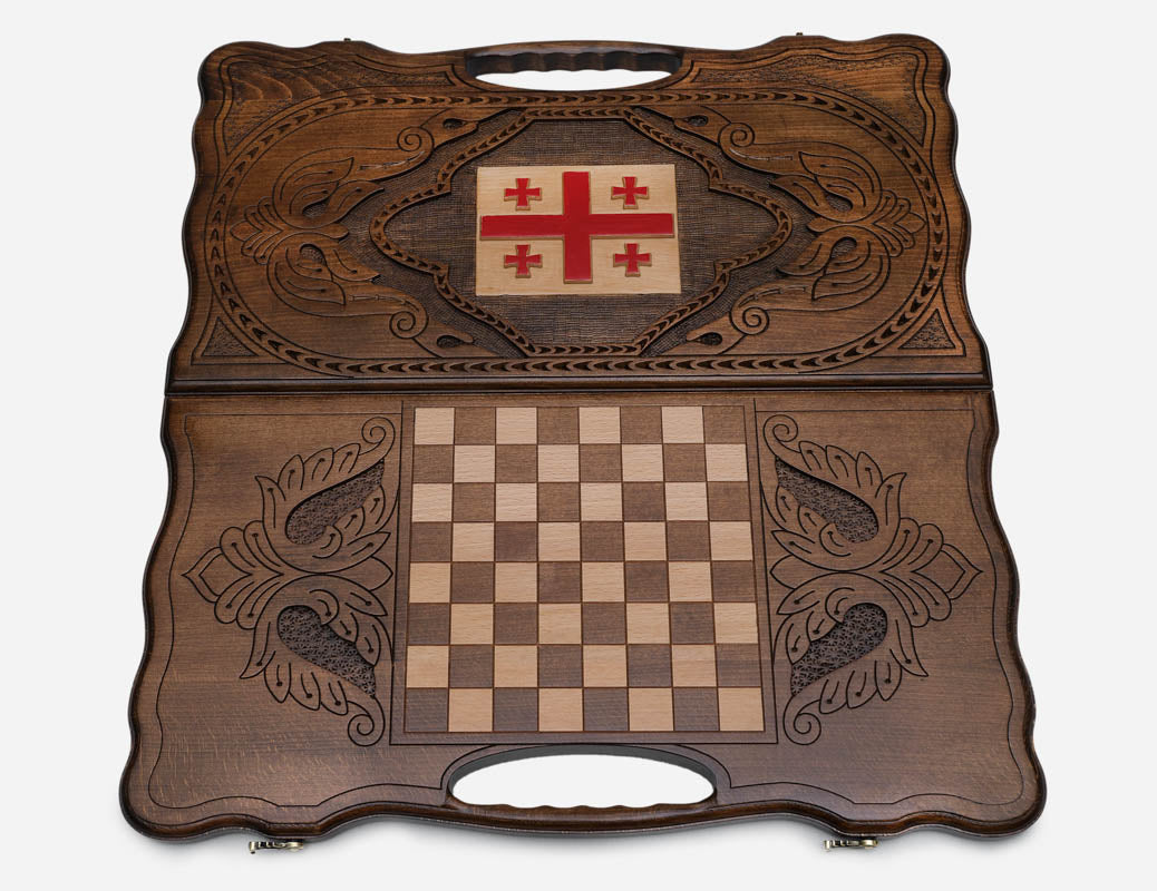 The carry handle and upper carving