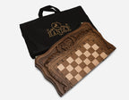 Ornamental Rosette chess set detail 10