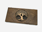 Armenian Backgammon Set - Tree of Life - handmade wooden backgammon board