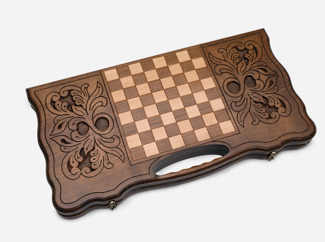 The carry handle and upper carving