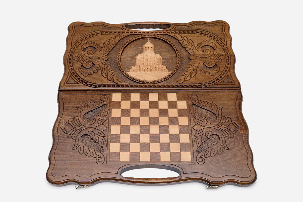 The carry handle and upper carving