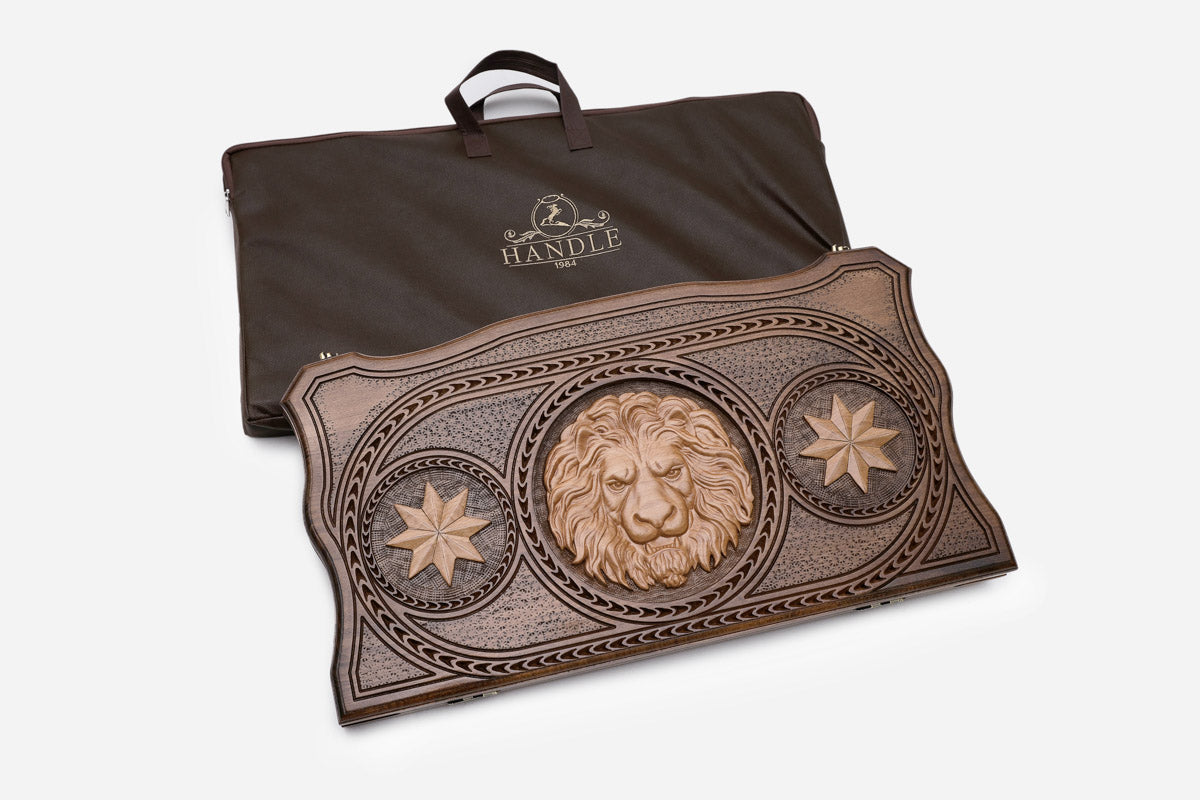 Lion backgammon board - view 6