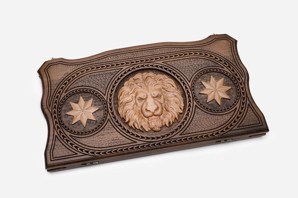 Lion backgammon board - view 5