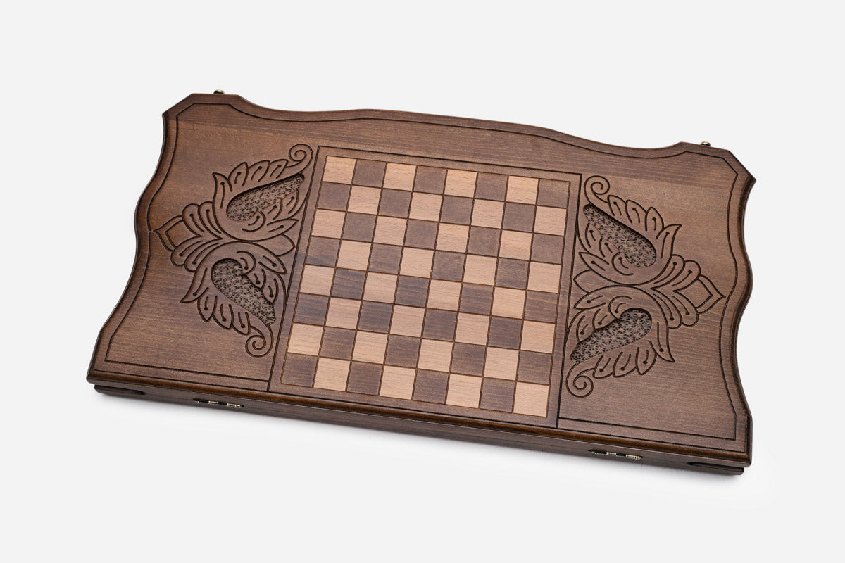 Lion backgammon board - view 4