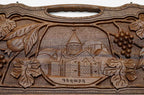 The carry handle and upper carving