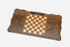 The carry handle and upper carving