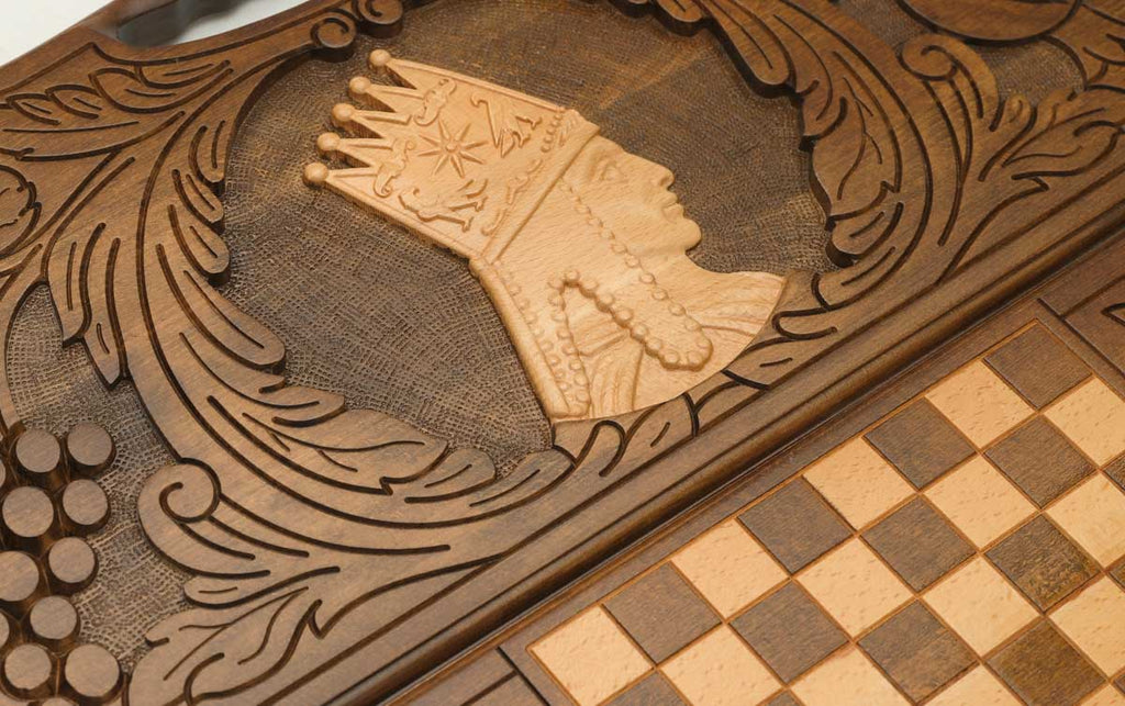 The carry handle and upper carving