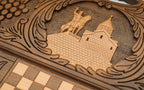 The carry handle and upper carving