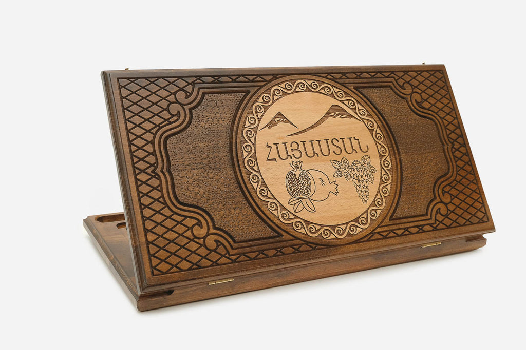 Mount Ararat Beech Backgammon Board