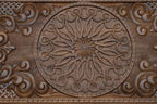 Ornamental Rosette backgammon board - view 3