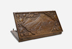 Mount Ararat and Khor Virap Walnut Backgammon Board