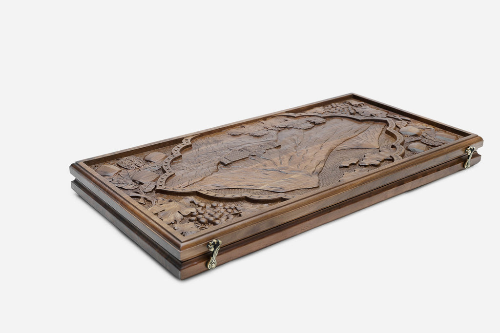 Mount Ararat and Khor Virap backgammon board - view 3