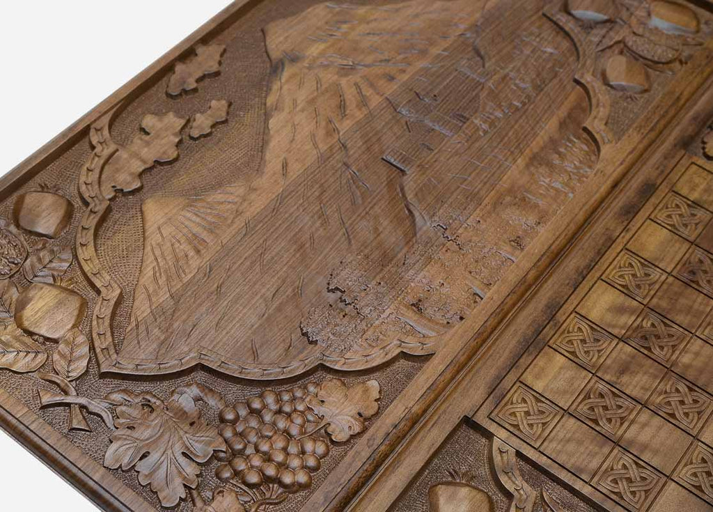 Mount Ararat and Khor Virap backgammon board - view 5