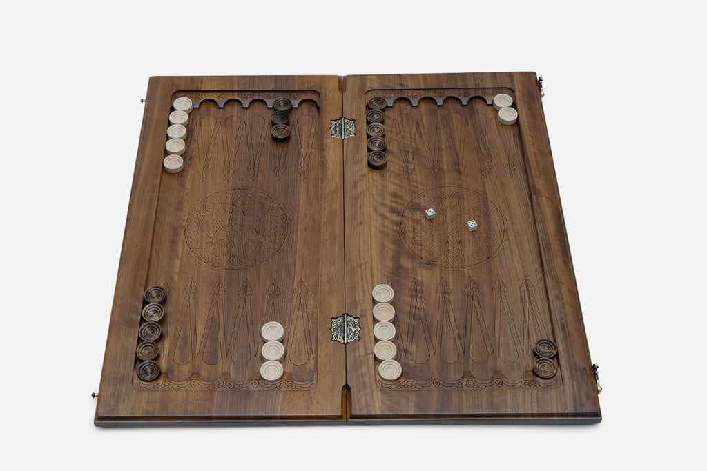 Mount Ararat and Khor Virap backgammon board - view 6