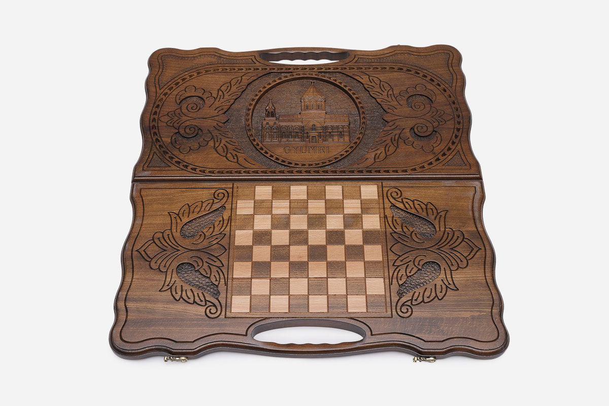 The carry handle and upper carving