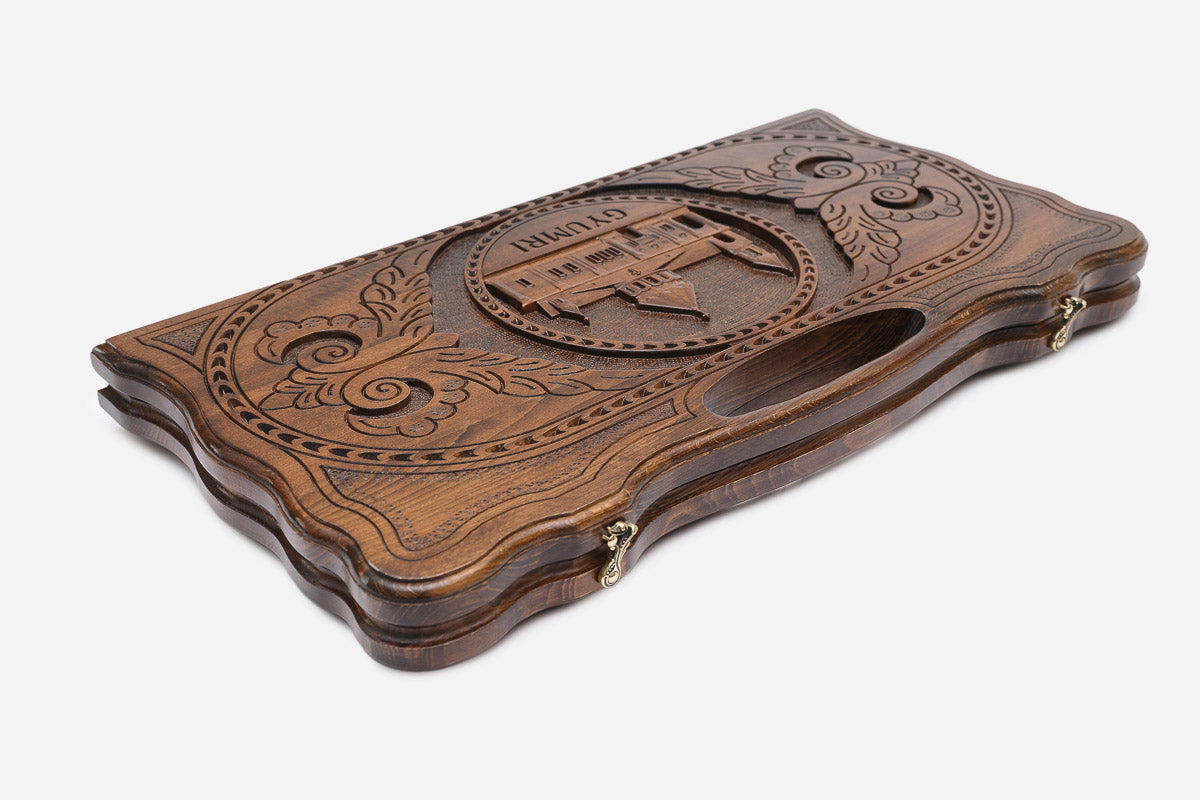 The carry handle and upper carving