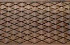 Side view of the folded walnut board