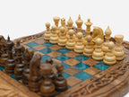 Mount Ararat chess and backgammon set detail 6