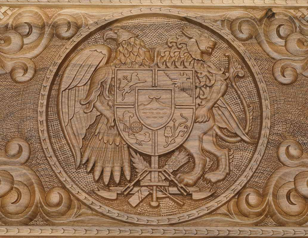 Coat of Arms backgammon board - view 5