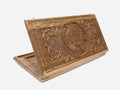 Coat of Arms Walnut Backgammon Board