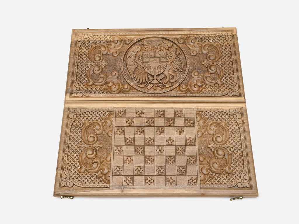 Coat of Arms backgammon board - view 3