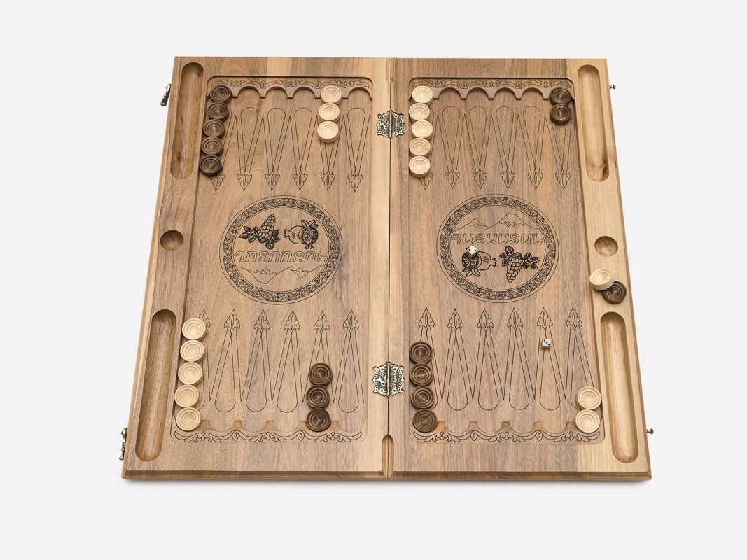 Coat of Arms backgammon board - view 6