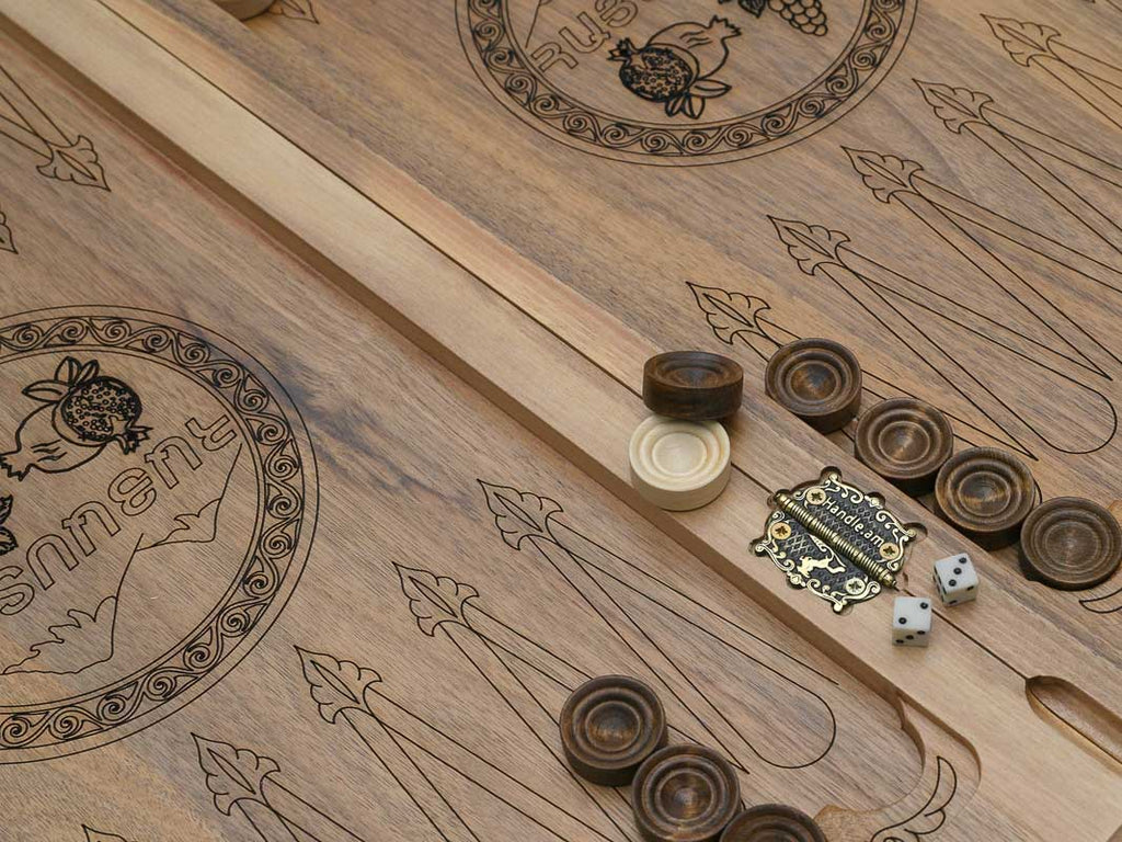 Coat of Arms backgammon board - view 7