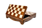Classic Carved Box Style / chess set in wood by Hrachya Ohanyan