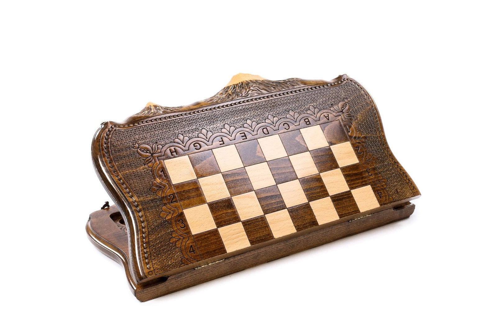 Chess & Backgammon Set - Mount Ararat 50 cm | 19.7" - Unumperfectus