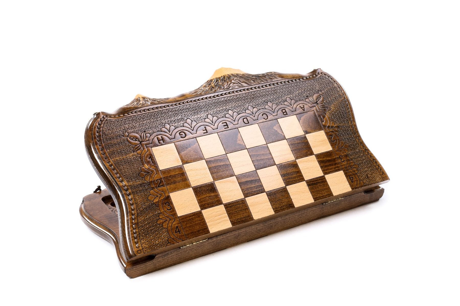 Chess & Backgammon Set - Mount Ararat 50 cm | 19.7" - Unumperfectus