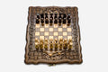 Compact Mount Ararat Beech Chess and Backgammon Set IV