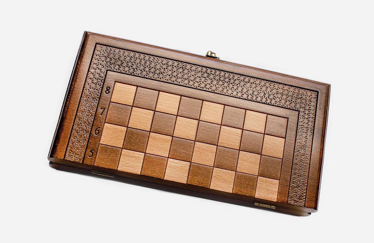 Classic chess and backgammon set - view 3