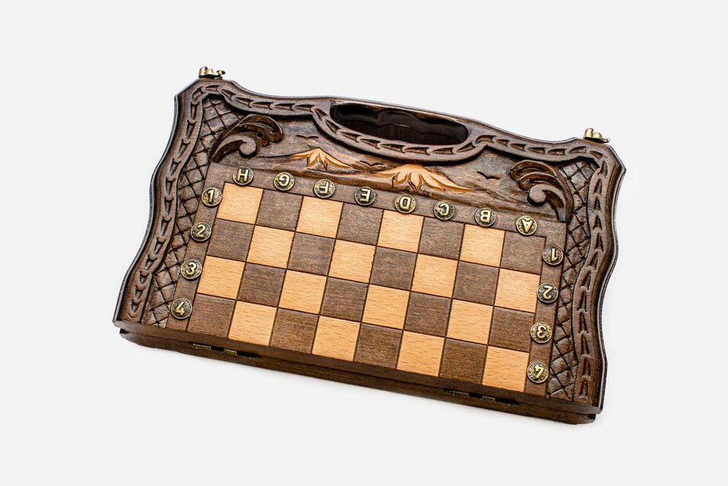 Mount Ararat chess and backgammon set - view 3