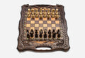 Compact Mount Ararat Beech Chess and Backgammon Set II