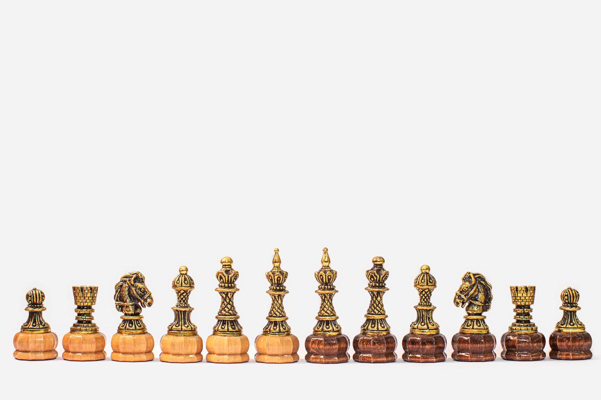 Mount Ararat, Pomegranate and Grapevine chess and backgammon set - view 4