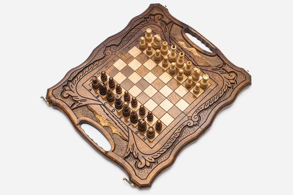 Mount Ararat chess and backgammon set - view 4