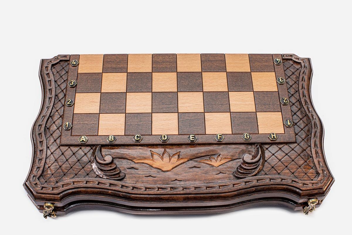 Mount Ararat and Baklava Lattice chess and backgammon set - view 3