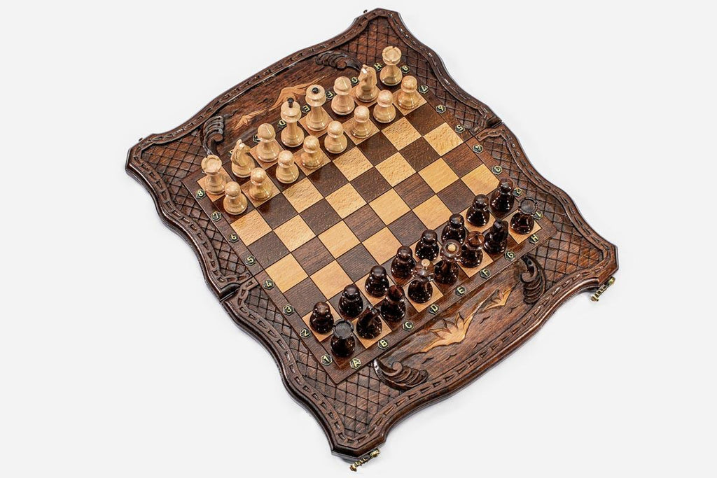 Mount Ararat and Baklava Lattice chess and backgammon set - view 5