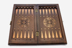 Floral Border chess and backgammon set - view 4