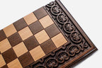 Floral Border chess and backgammon set - view 5