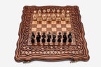 Standard Classic Beech Chess Set III