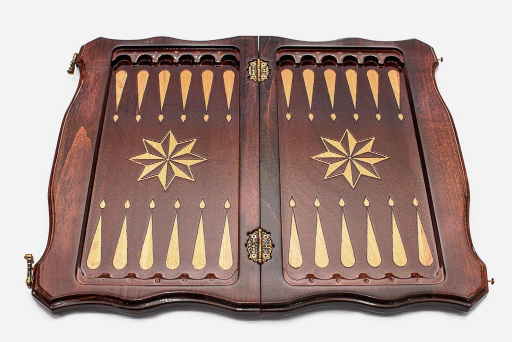 Octagon chess and backgammon set - view 4