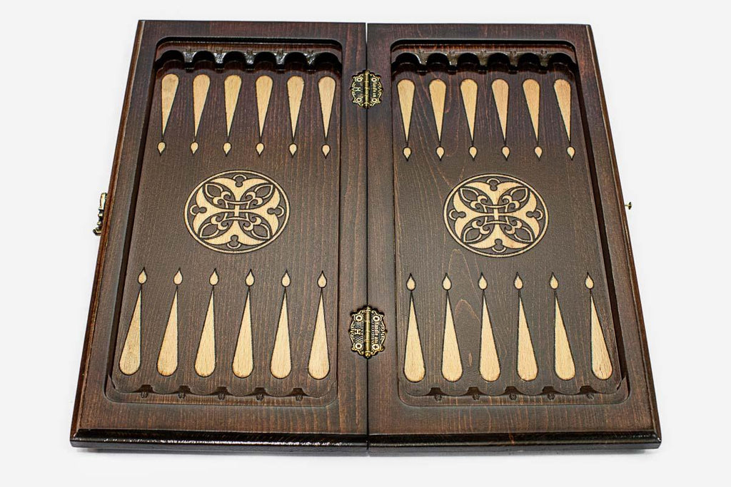 Lattice chess and backgammon set - view 4
